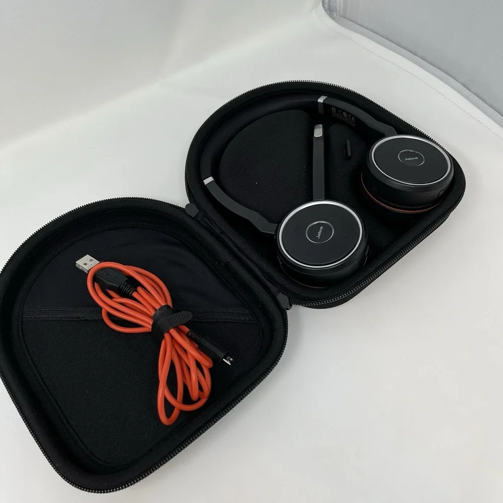 Jabra Evolve 75 Wireless Headset (HSC040W) - Stereo ANC - Headset & Case Only